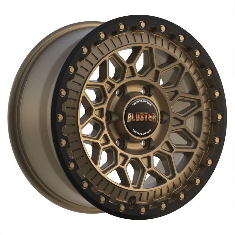 Fondmetal Bluster Matt Braun Black Lip J8 R18 6X139.7 ET20 CB106.1