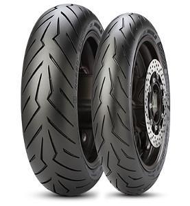 150/70-14 Pirelli DIABLO ROSSO SCOOTER 66S TL SCOOTER SPORT TOURING Rear