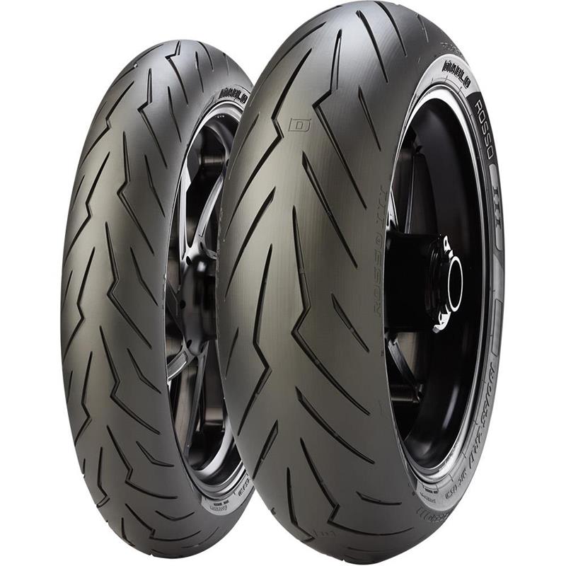 180/55ZR17 Pirelli DIABLO ROSSO III 73W SPORT TOURING & TRACK Rear